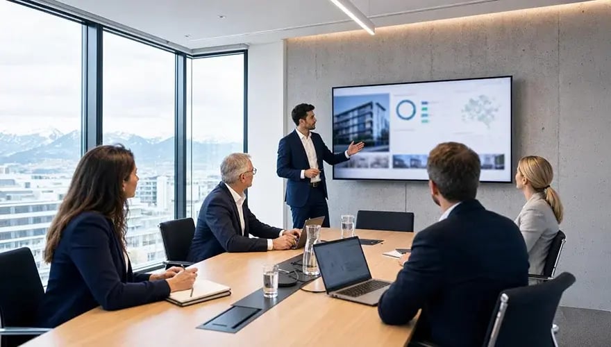 Präsentation zu versteckten Kosten von Immobiliensoftware